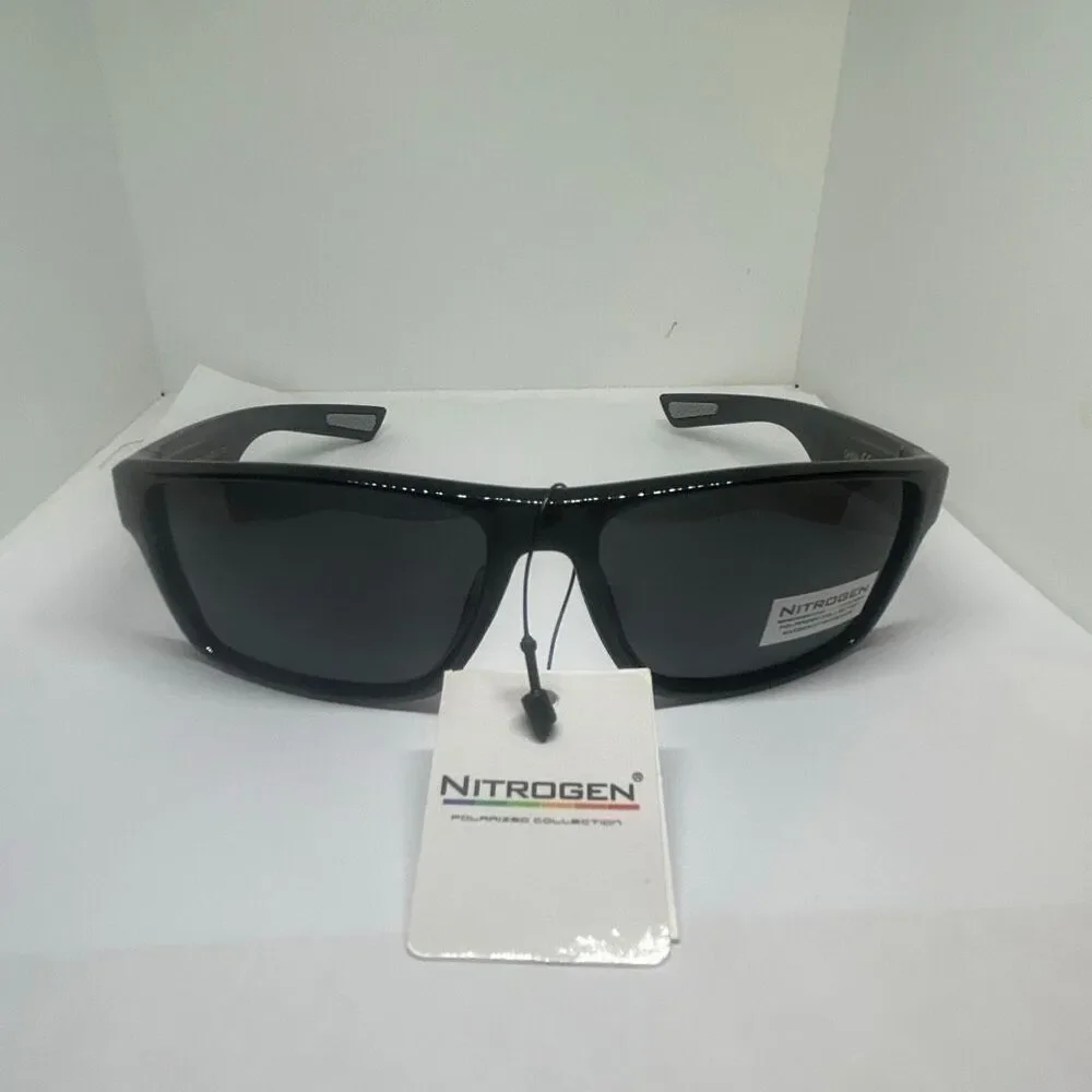 Nitrogen Polarized Wrap Around Sunglasses Sport Style UV Protection
